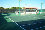 Tennis courts